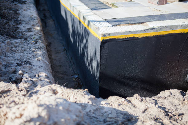 Residential Waterproofing installation at a Hilbert, WI home by SJ Waterproofing Pros